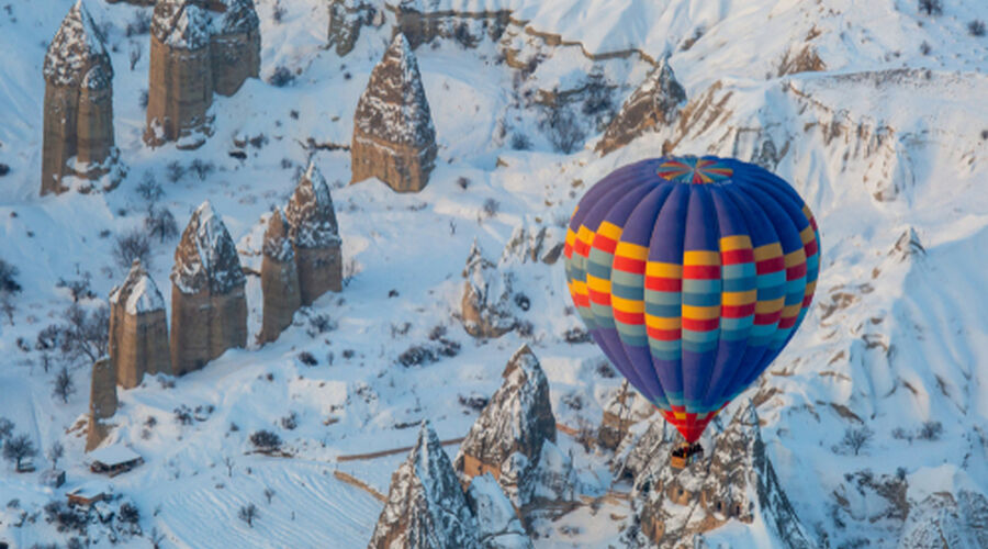 Karlar Altında Kapadokya, Kayseri & Erciyes Kayak Merkezi Turu ( 2 Gece Otel )