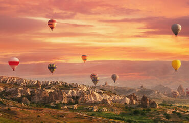 Doya Doya, Uçakla Kapadokya, Kayseri & Erciyes Kayak Merkezi Turu ( Sömestr & Kış & Ramazan Bayramı )